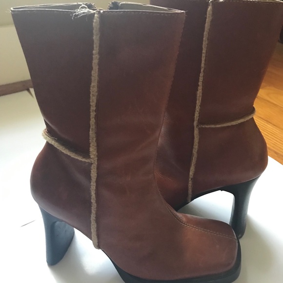 Seychelles Shoes - Anthropology Seychelles Midcalf Leather Boots! 7